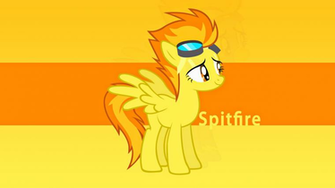 Mlp Spitfire Wallpaper Line By