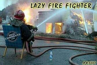 Lazy Fire Fighter Desicomments