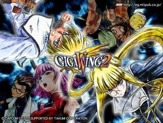 Giga Wing Google Wings Comic Book Cover