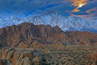 Wallpaper Background Twilight Mountain Rock Scenery