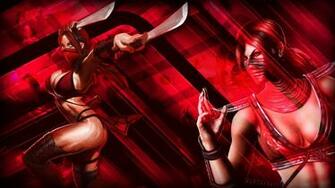 Games Wallpaper Mortal Kombat Skarlet