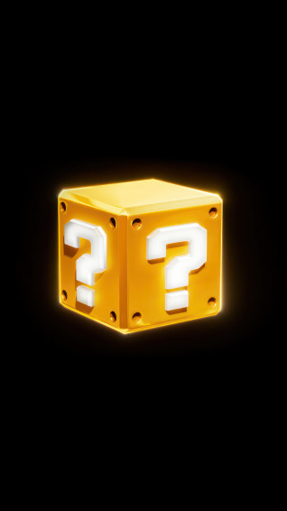 The Super Mario Bros Question Block 4k Wallpaper iPhone HD Phone