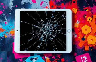 Broken iPad Wallpaper