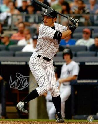 Ichiro Suzuki Batting Autographed New