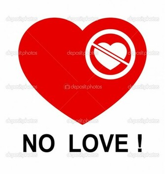 No Love Photo Widescreen HD Wallpaper