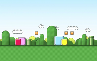 Super Mario Background