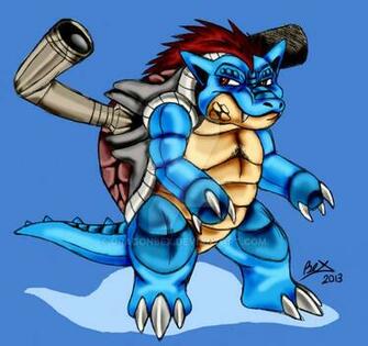 Mega Blastoise Alternative Design By Dragonbex
