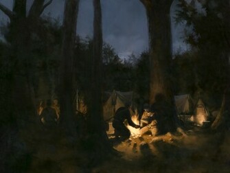 Pix For Campfire Wallpaper HD