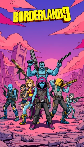 Borderlands Mobile Wallpaper