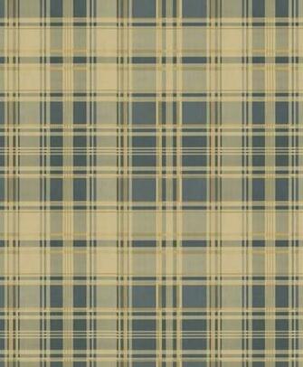 Plaid Wallpaper Green Grey Traditional By