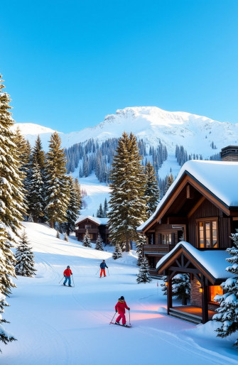 Ski Resort Wallpaper