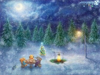 Christmas Beautiful Night Wallpaper Christian And