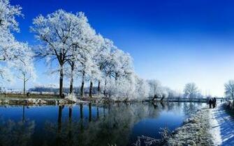 Winter Landscape Wallpaper