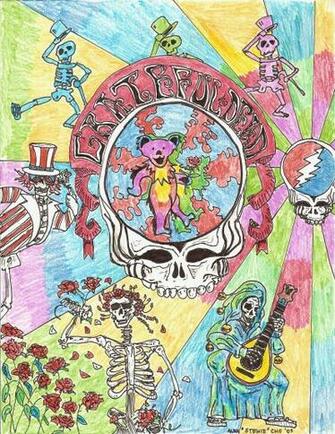 Grateful Dead Bears Wallpaper Visual Orgasm By