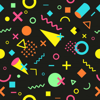 Rock The 90s With This Stylish Black Look Wallpaper