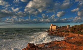Boccale Castle In Livorno Italy HD Wallpaper Background Image