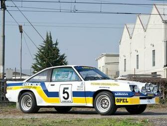 Opel Manta Group B Rally Race Racing Wallpaper Background