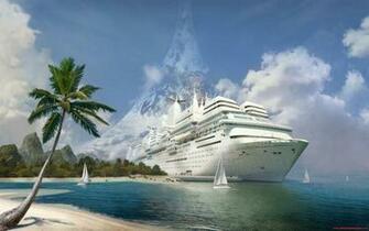 Cruise Ship Wallpaper