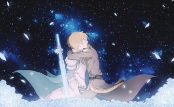 Eugeo Blue Rose Sword Art Online HD Wallpaper