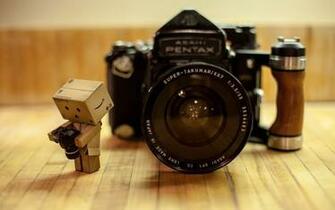 Danbo Box Pentax Camera HD Lens Wallpaper Desktop