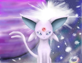 Pokemon Espeon Wallpaper Sun By