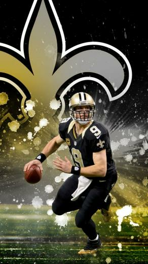 Grab Hold Of The Incredible Drew Brees Wallpaper Marvelous
