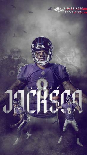 Lamar Jackson Phone Wallpaper