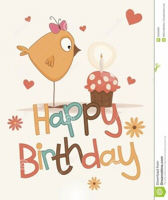 Cute Happy BirtHDay Card Wallpaper Image