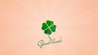 Wallpaper Clover Plant Good Luck Four Leaf
