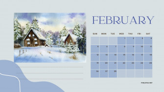 February Calendar Wallpaper HD Net