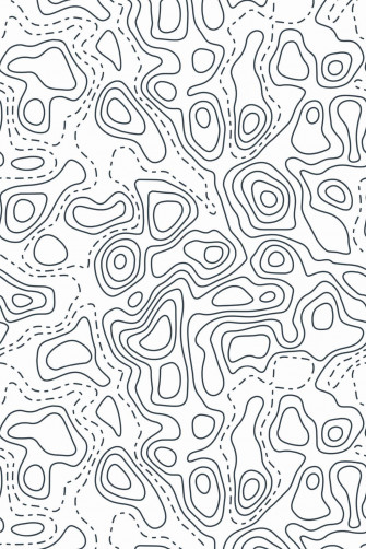 Topographic Wallpaper Peel And Stick Or Non Pasted