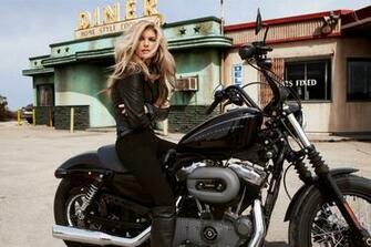 Zik Marisa Miller Harley Davidson