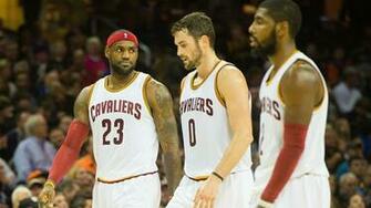 Lebron James Kevin Love Kyrie Irving