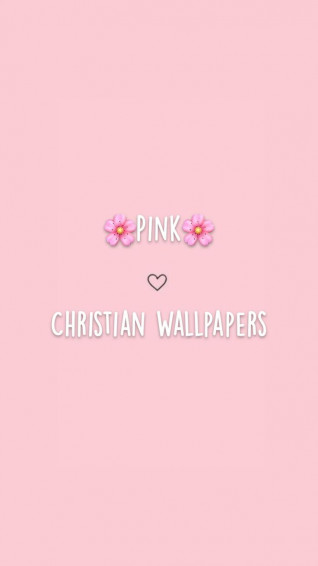 Pink Christian Wallpaper