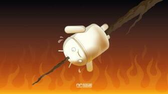 Wallpaper National Marshmallow Toasting Day Android Foundry