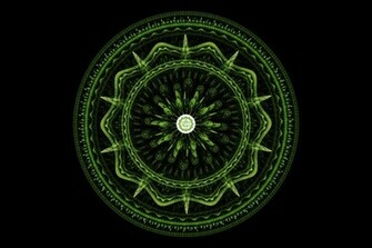 Fractal Mandala Of Heart Chakra By Xenodreaming
