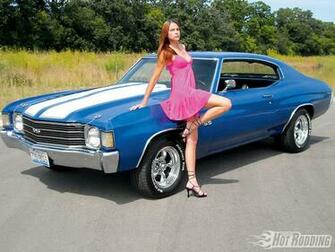 Girls Of Popular Hot Rodding Chevy Chevelle Janet
