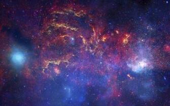 Wallpaper Center Space Monitor Milky Pictures