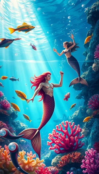 Mermen Wallpaper