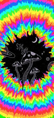 Savannah Saturn On Trippy iPhone Wallpaper Hippie