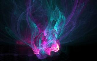 Pastel Colored Smoke Wallpaper