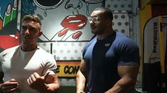 Zac Perna Strongman Workout With Larry Wheels Bros In