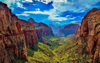 Zion National Park Wallpaper Widescreen Zo42a23