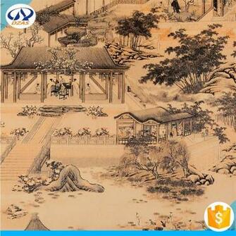 Classical Chinese Wallpaper Traditional Qingming Festival Grand