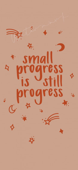 Small Progress Is Still Inspirational iPhone