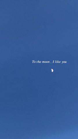 Moon Aesthetic Quote iPhone Wallpaper Quotes Love