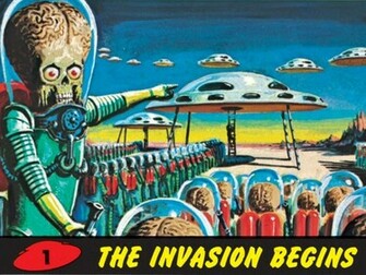 My Wallpaper Fantasy Mars Attacks