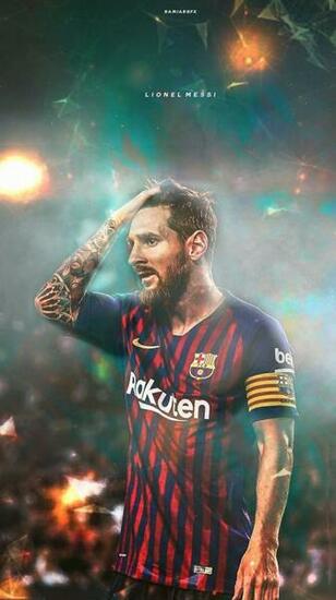 Ramiar On Teammessi Fcbarcelona Lockscreen