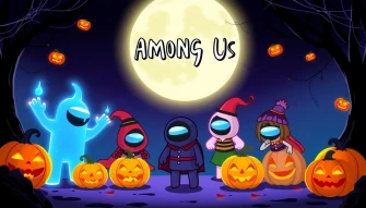 Amomg Us Halloween Wallpaper
