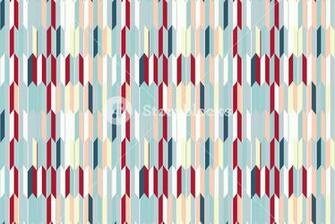 Seamless Pattern Yagasuri Traditional Japanese Ornaments